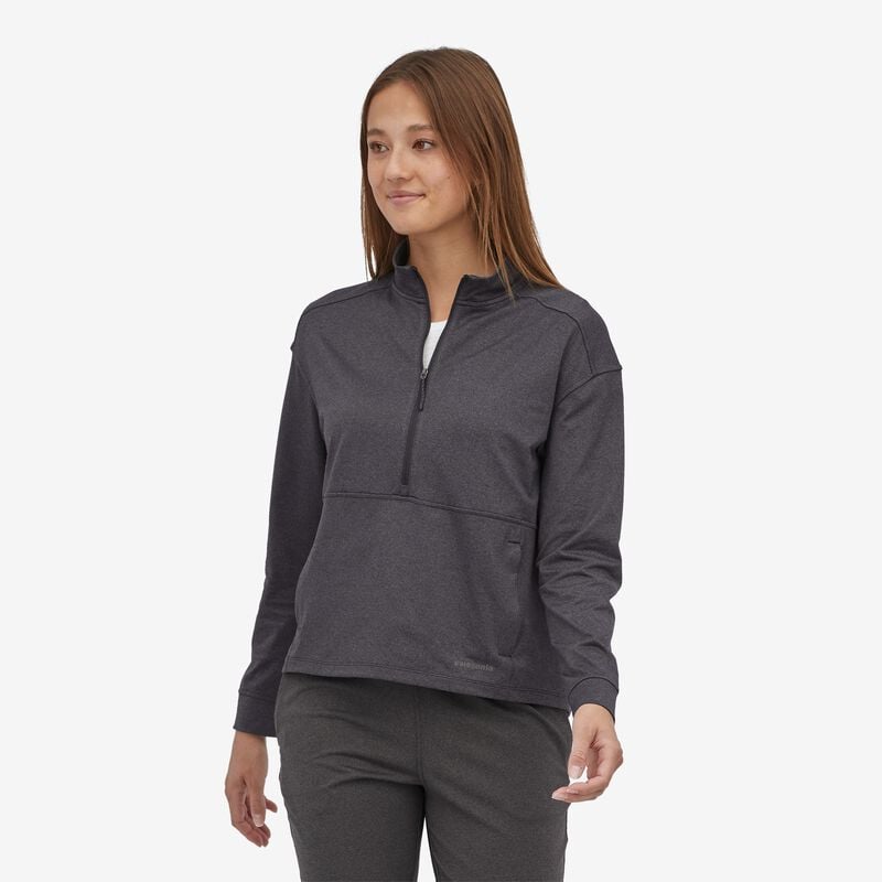 Patagonia Women's Pack Out Pullover - Black X-Dye