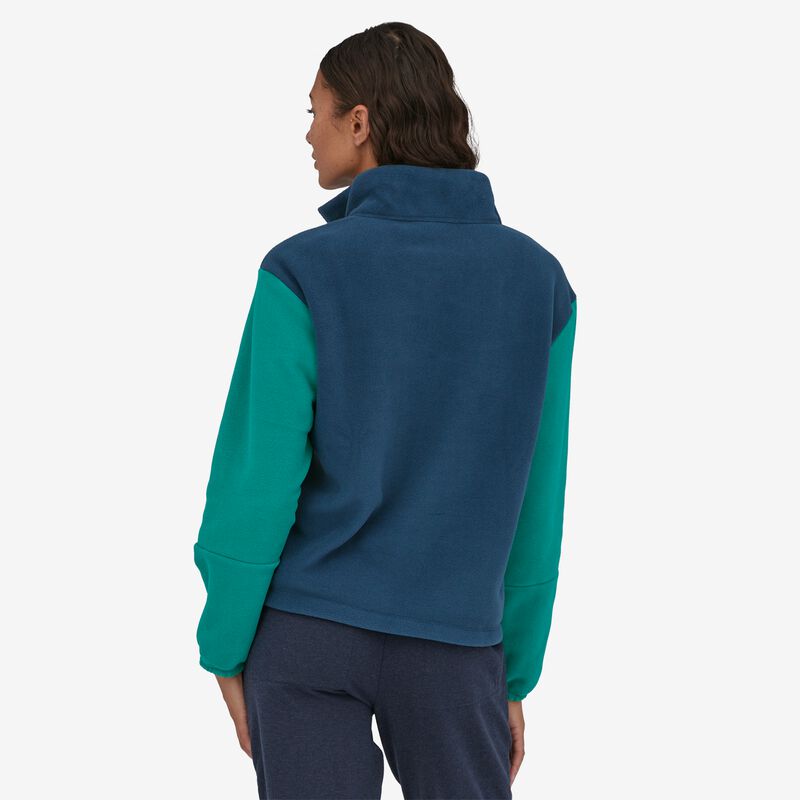 Patagonia Women's Microdini 1/2-Zip Fleece Pullover - Tidepool Blue