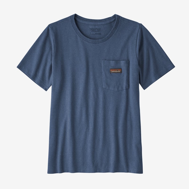 Patagonia Women's Work Pocket Tee - Stone Blue
