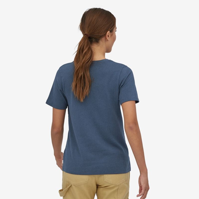 Patagonia Women's Work Pocket Tee - Stone Blue