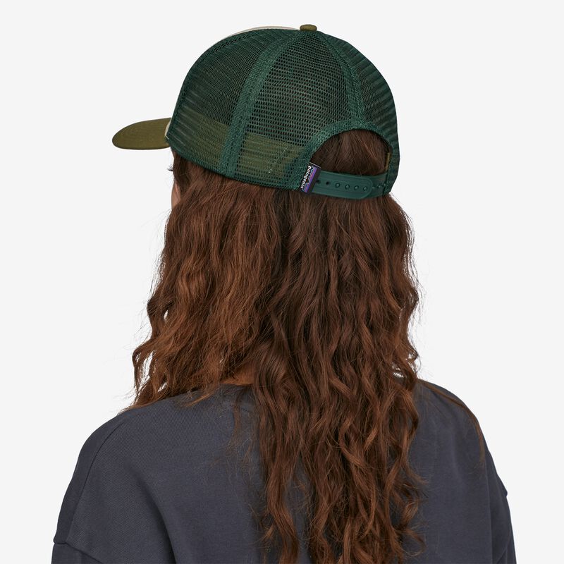 Patagonia Line Logo Ridge LoPro Trucker Hat - Oar Tan