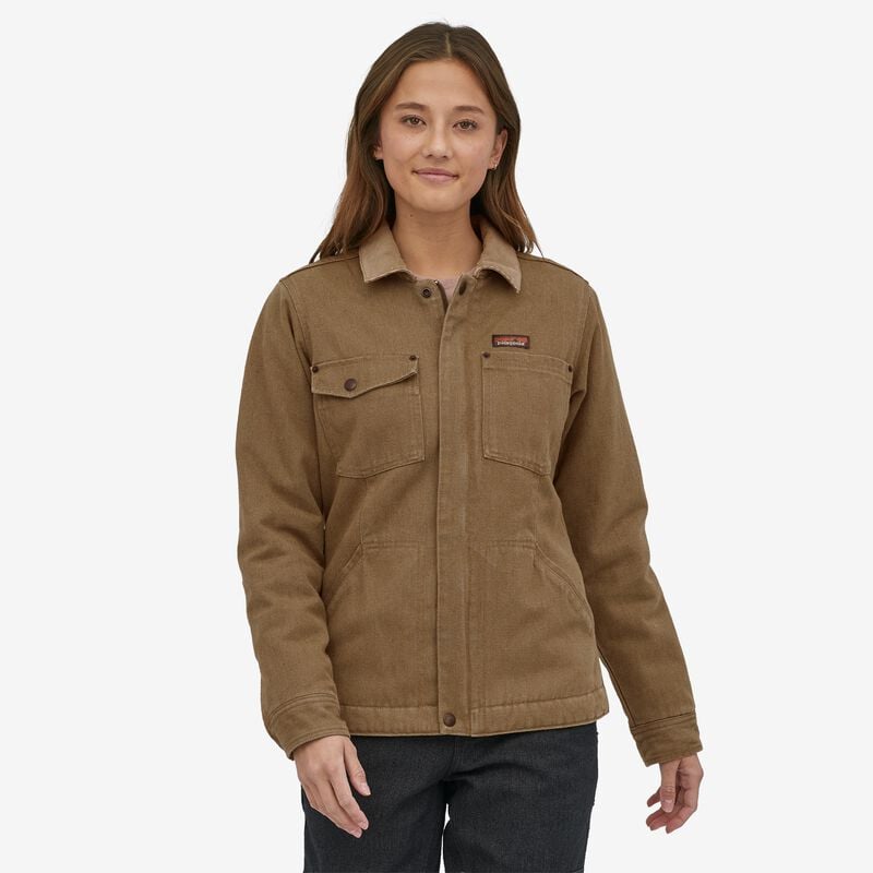 Patagonia Women's Iron Forge Hemp® Canvas Barn Coat - Dark Ash