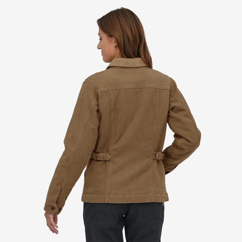 Patagonia Women's Iron Forge Hemp® Canvas Barn Coat - Dark Ash