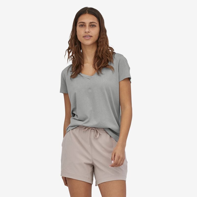 Patagonia Women's Side Current Tee - White