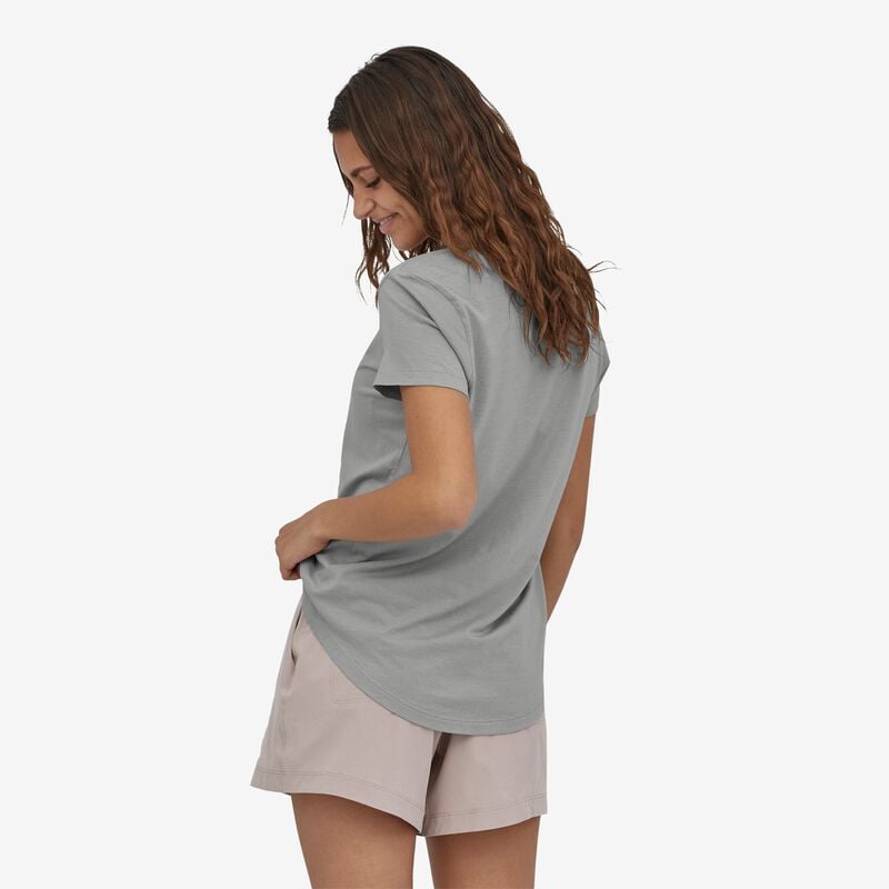 Patagonia Women's Side Current Tee - White