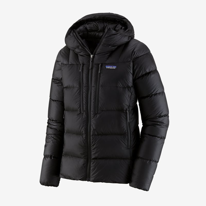 Patagonia Women's Fitz Roy Down Hoody - Black w/Black