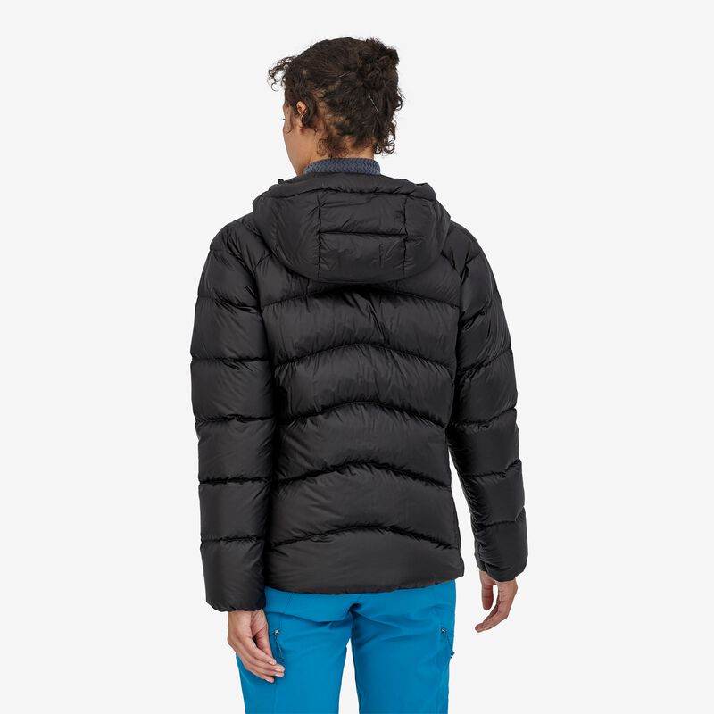Patagonia Women's Fitz Roy Down Hoody - Black w/Black