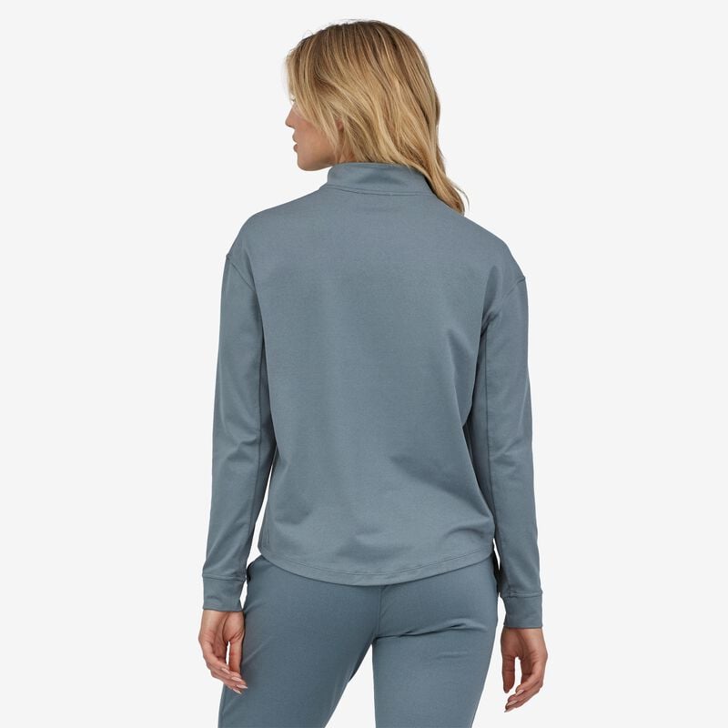 Patagonia Women's Pack Out Pullover - Plume Grey - Dark Plume Grey X-Dye