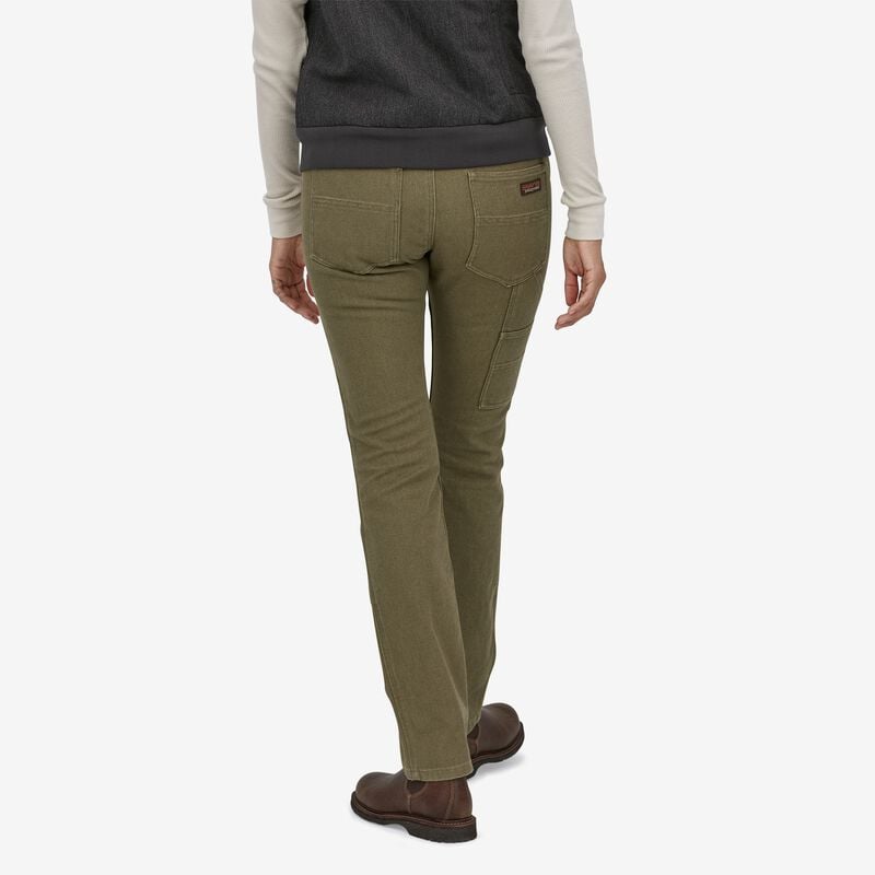 Patagonia Women's Slim All Seasons Hemp® Pants - Regular - Fatigue Green