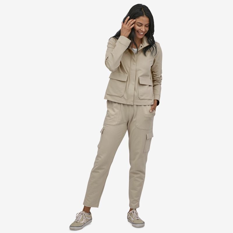Patagonia Women's Organic Cotton Roaming Layering Shirt Jacket - Pumice