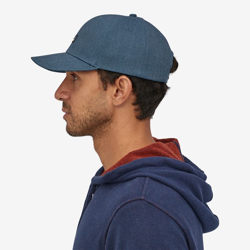 Patagonia Tin Shed Hat - P-6 Logo: Stone Blue