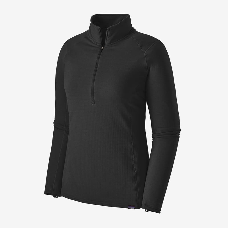 Patagonia Women's Capilene® Thermal Weight Zip-Neck - Black