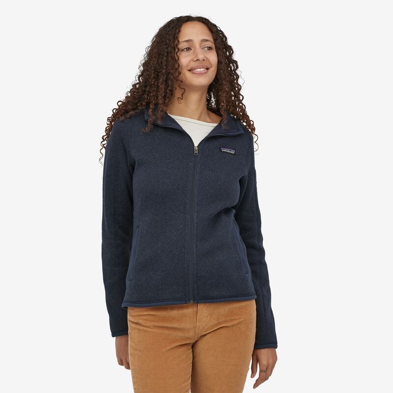 Patagonia Women's Better Sweater® Fleece Hoody - New Navy