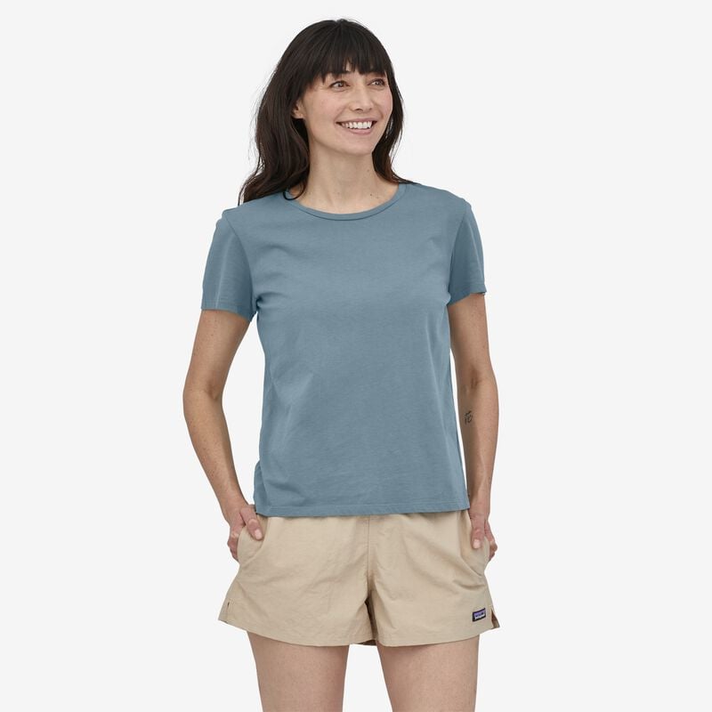 Patagonia Women's Regenerative Organic Certified™ Cotton Tee - Plume Grey