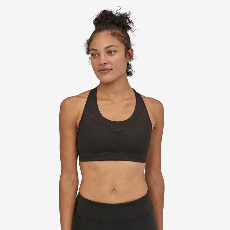 Patagonia Women's Wild Trails Sports Bra - Black