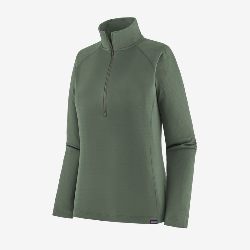 Patagonia Women's Capilene® Midweight Zip-Neck - Hemlock Green