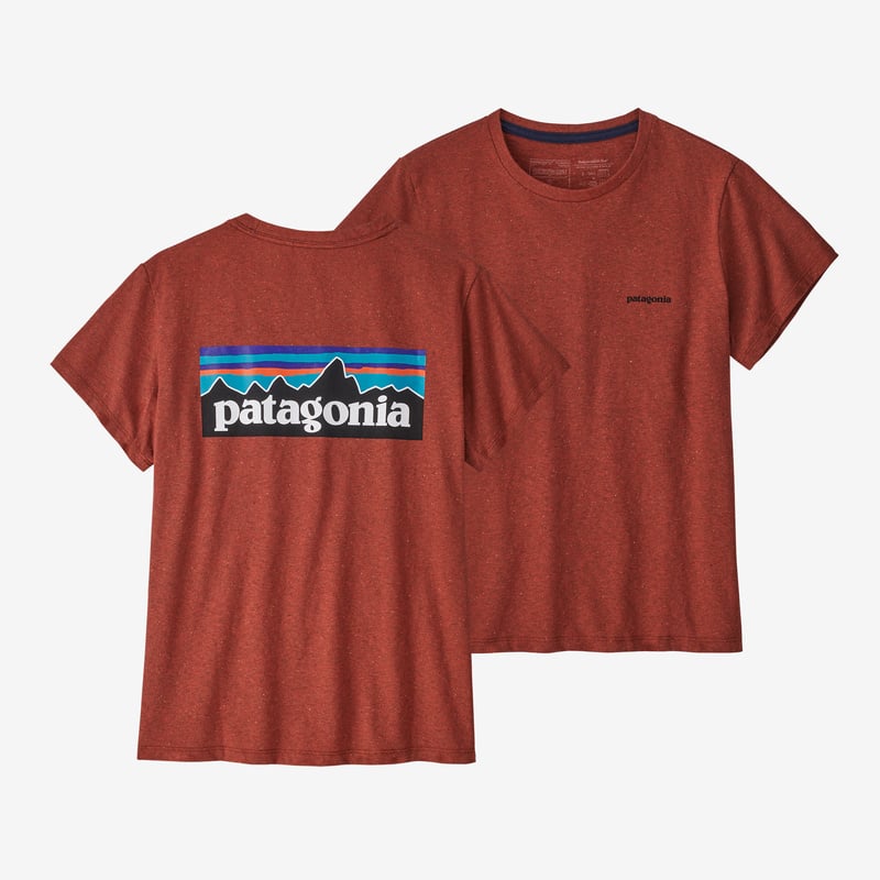 Patagonia Women's P-6 Logo Responsibili-Tee® - Sisu Brown