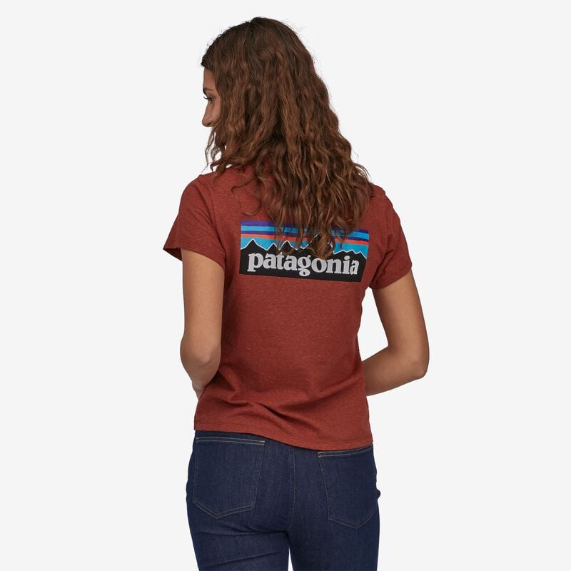 Patagonia Women's P-6 Logo Responsibili-Tee® - Sisu Brown