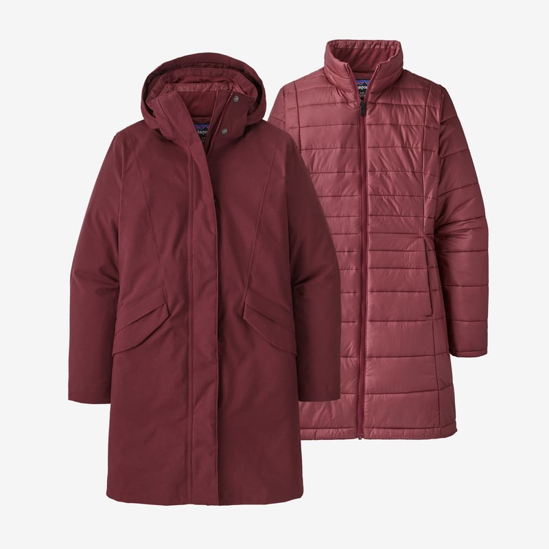 Patagonia Women's Vosque 3-in-1 Parka - Sequoia Red