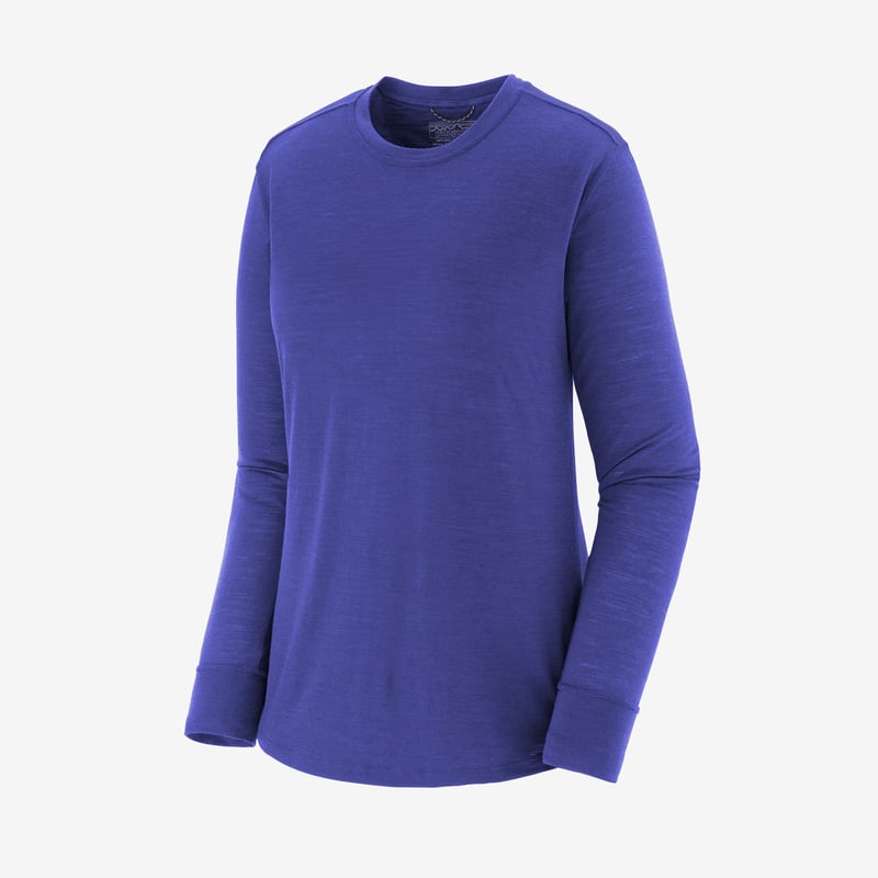 Patagonia Women's Long-Sleeved Capilene® Cool Merino Shirt - Sound Blue