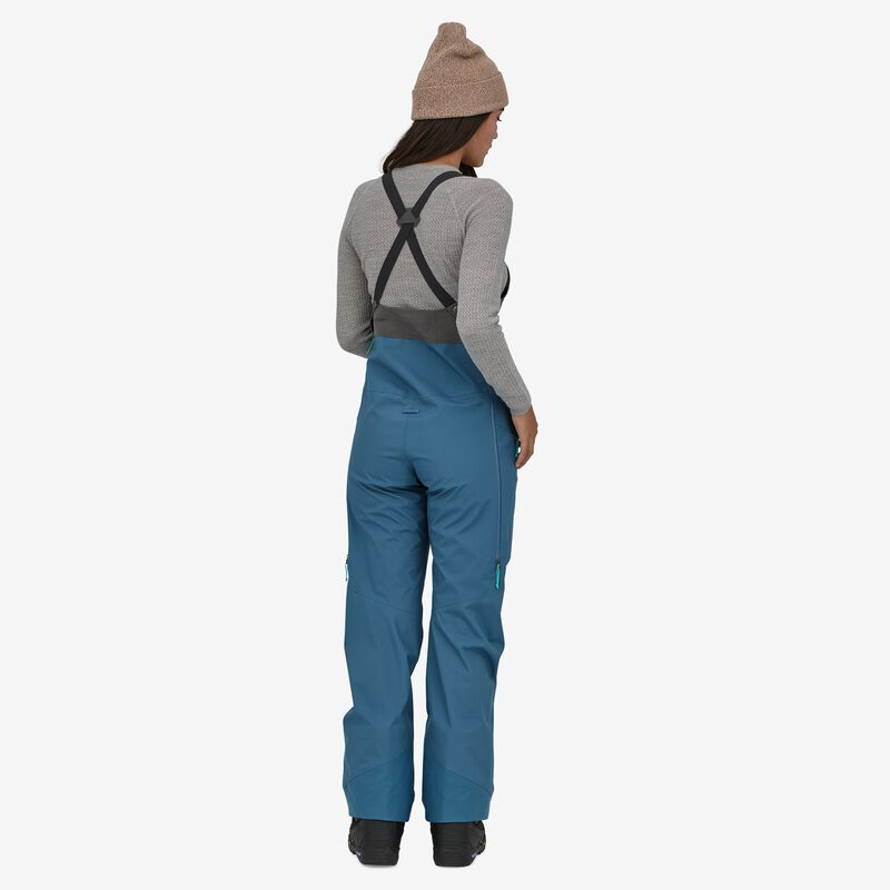 Patagonia Women's SnowDrifter Bibs - Wavy Blue