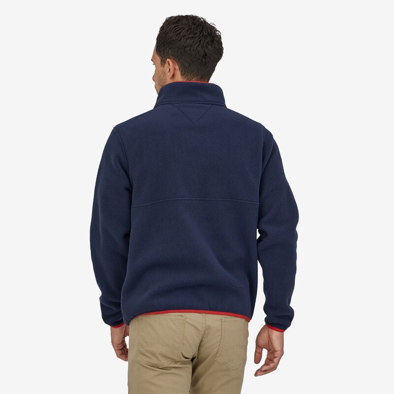 Patagonia Synchilla® Fleece Anorak - New Navy w/Smolder Blue