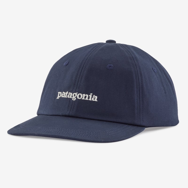 Patagonia Fitz Roy Icon Trad Cap - Text Logo: New Navy