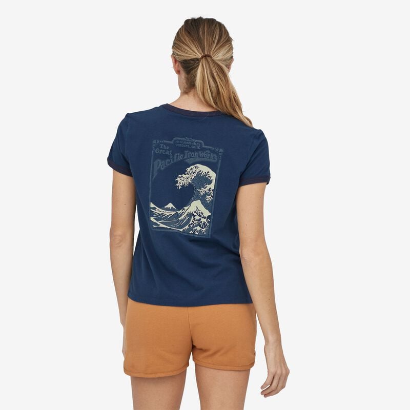 Patagonia Women's GPIW™ Organic Ringer Tee - Sumac Red