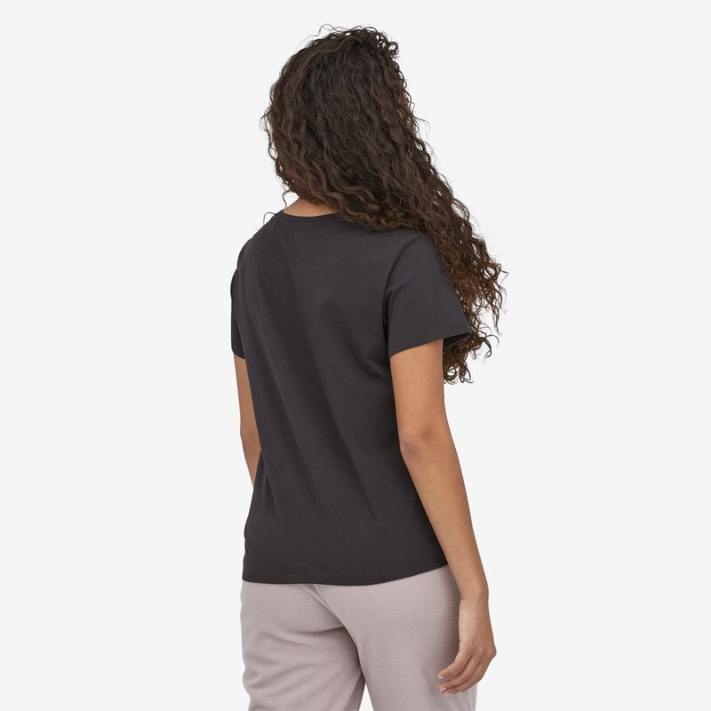 Patagonia Women's Regenerative Organic Certified™ Cotton Tee - Ink Black