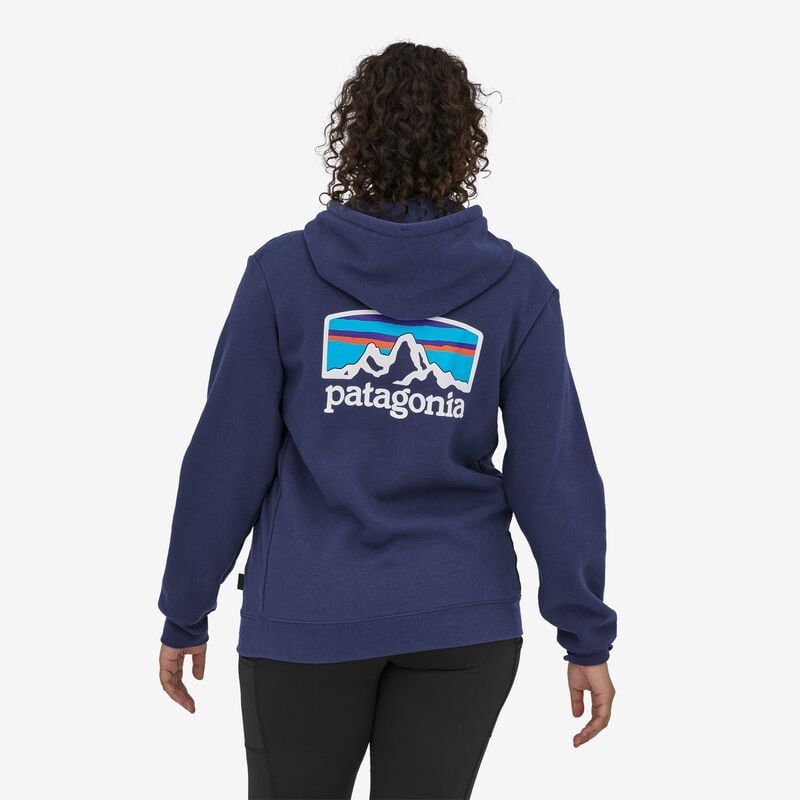 Patagonia Fitz Roy Horizons Uprisal Hoody - Sound Blue