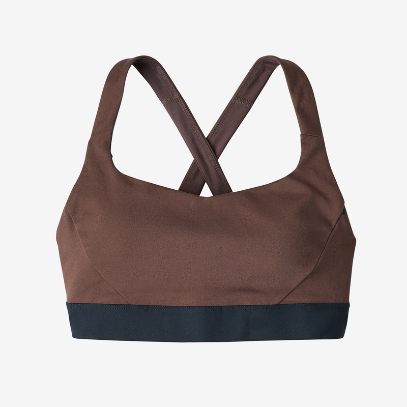 Patagonia Women's Switchback Sports Bra - Cone Brown