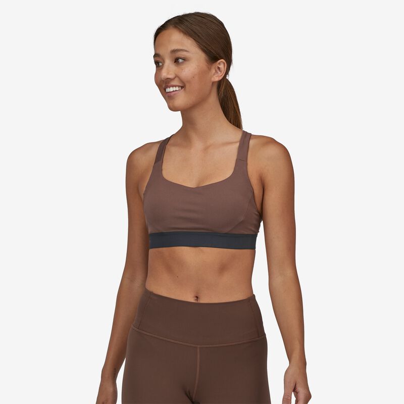 Patagonia Women's Switchback Sports Bra - Cone Brown