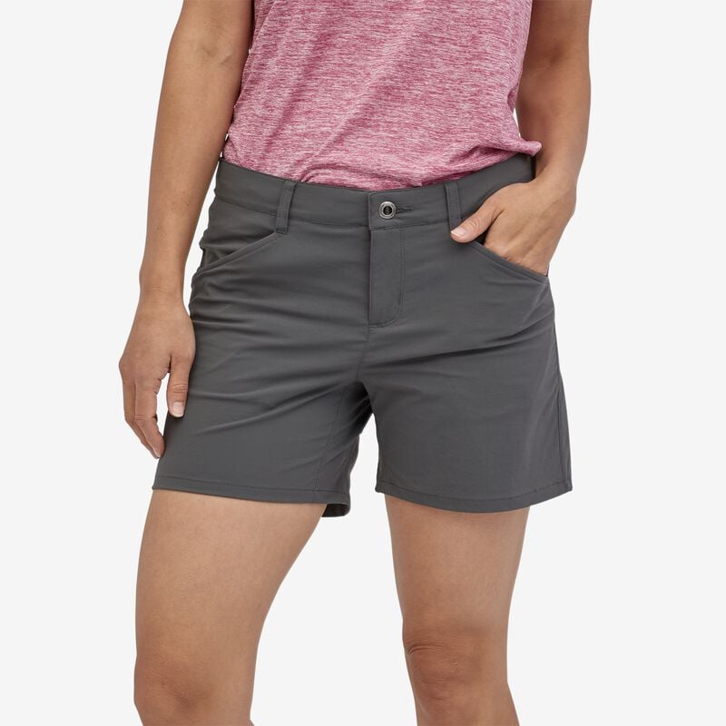 Patagonia Women's Quandary Shorts - 5" - Forge Grey