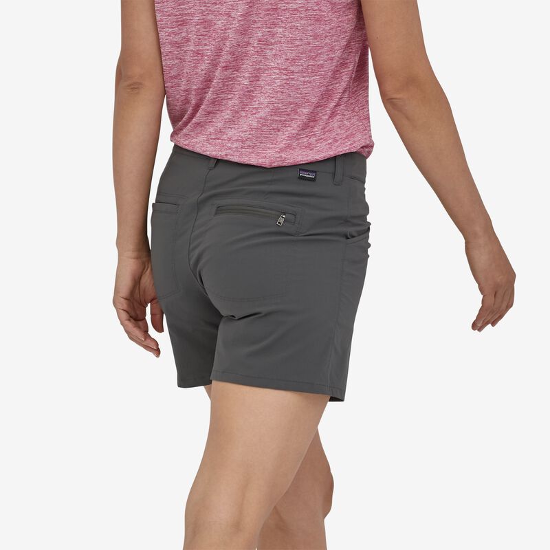 Patagonia Women's Quandary Shorts - 5" - Forge Grey