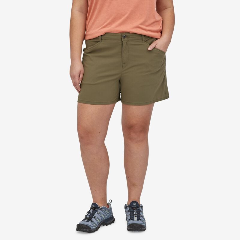 Patagonia Women's Quandary Shorts - 5" - Forge Grey