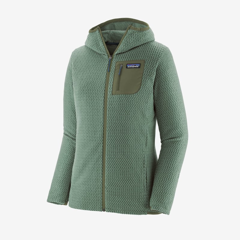 Patagonia Women's R1® Air Full-Zip Hoody - Hemlock Green