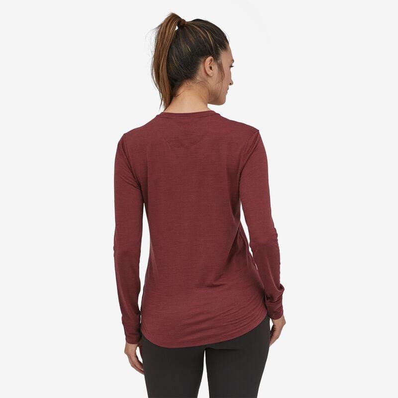 Patagonia Women's Long-Sleeved Capilene® Cool Merino Shirt - Sequoia Red