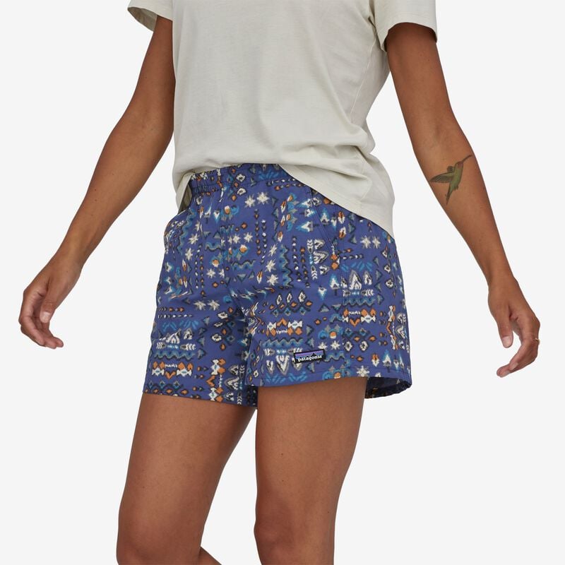 Patagonia Women's Baggies™ Shorts - 5" - Wandering Woods: Sound Blue