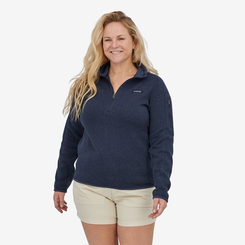 Patagonia Women's Better Sweater® 1/4-Zip Fleece - New Navy