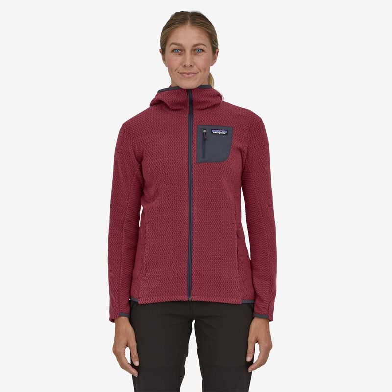 Patagonia Women's R1® Air Full-Zip Hoody - Sequoia Red
