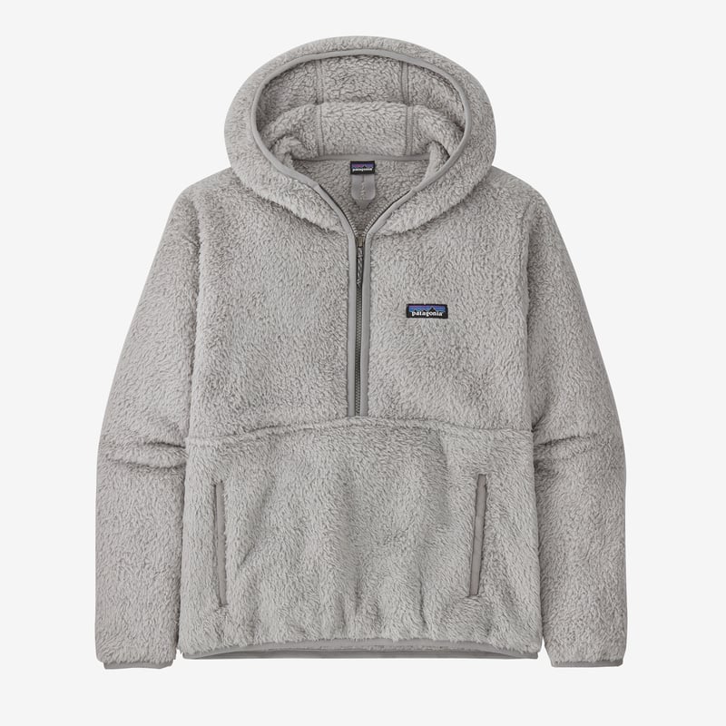 Patagonia Women's Los Gatos Hooded Fleece Pullover - Salt Grey