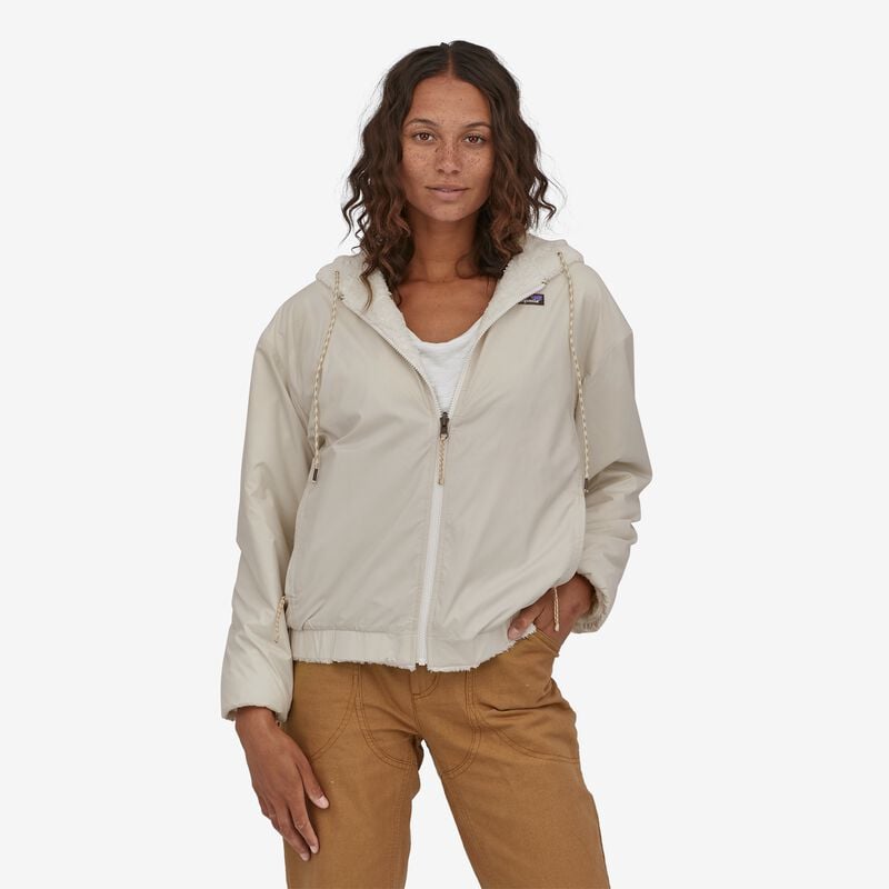 Patagonia Women's Reversible Los Gatos Cambria Fleece Jacket - Wavy Blue