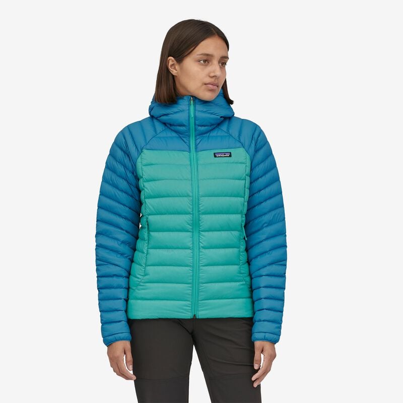 Patagonia Women's Down Sweater Hoody - Fresh Teal