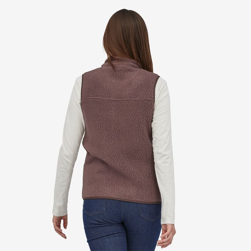 Patagonia Women's Retro Pile Fleece Vest - Dusky Brown