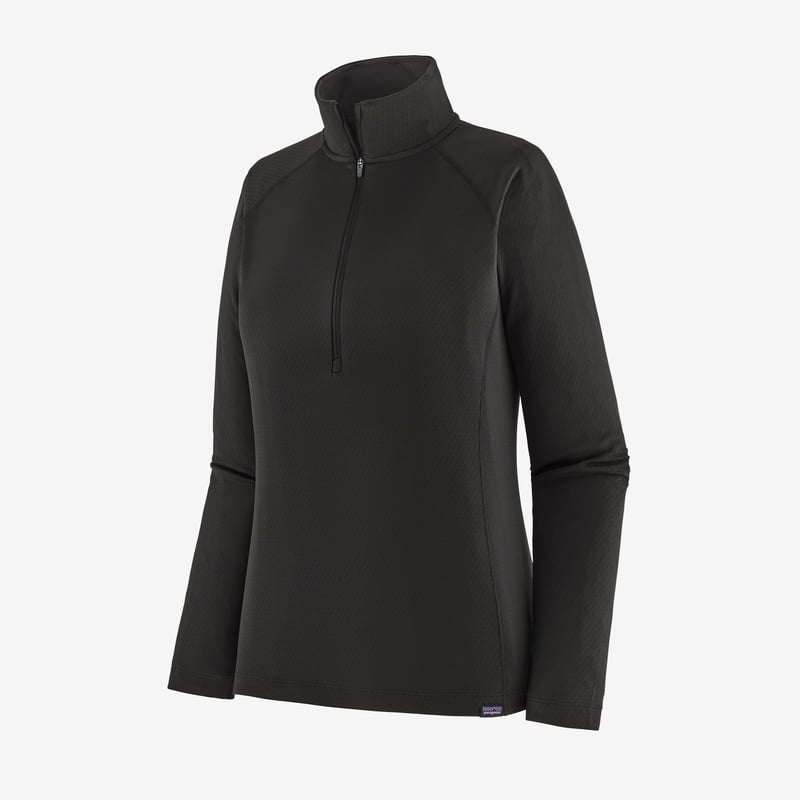 Patagonia Women's Capilene® Midweight Zip-Neck - Black