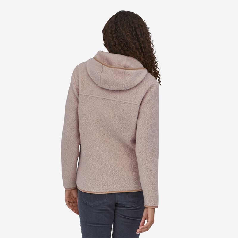 Patagonia Women's Retro Pile Fleece Hoody - Shroom Taupe