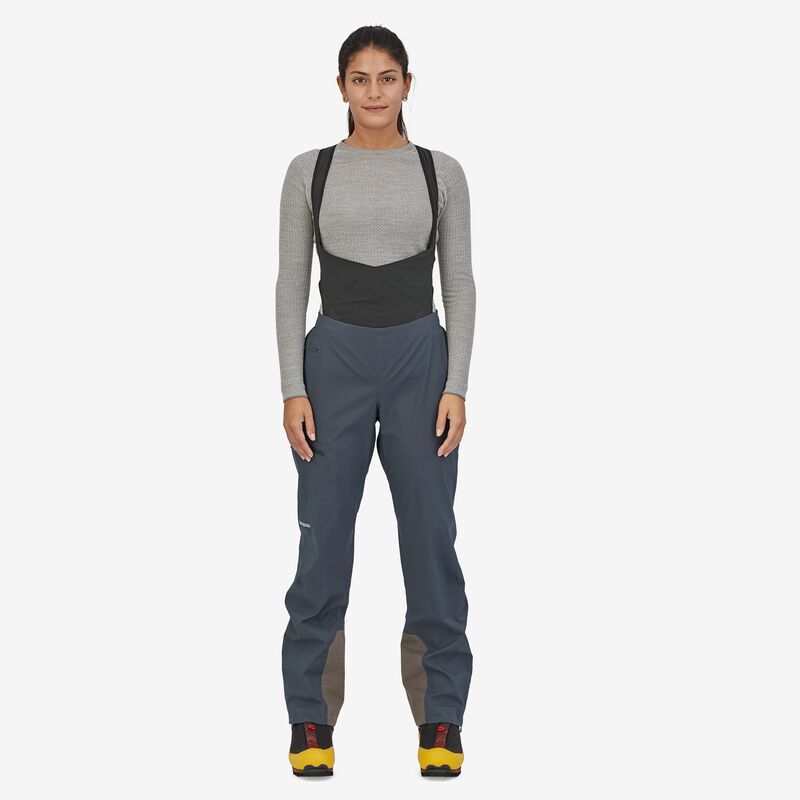 Patagonia Women's Dual Aspect Bibs - Smolder Blue