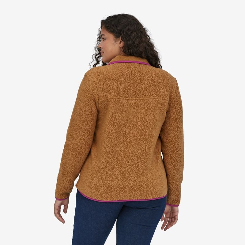 Patagonia Women's Retro Pile Fleece Jacket - Nest Brown