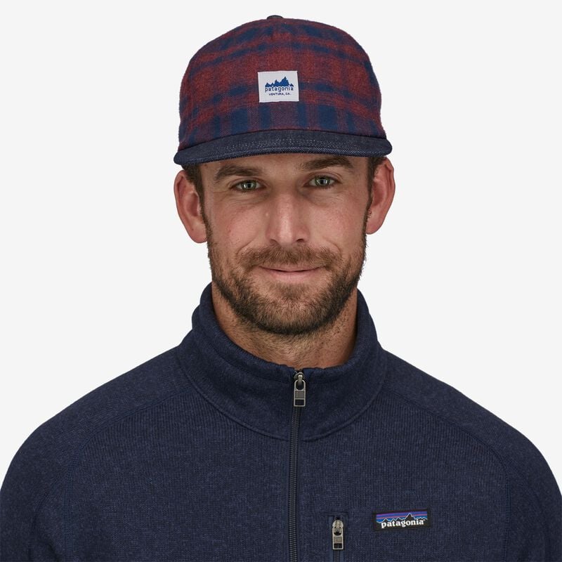 Patagonia Range Cap - Connected Lines: Sequoia Red