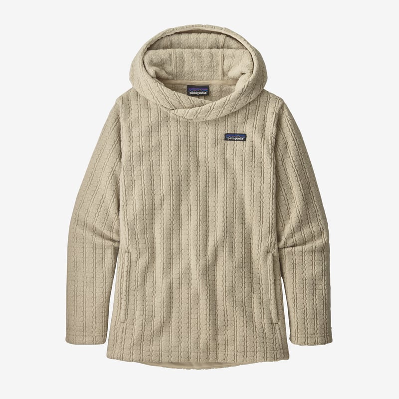 Patagonia Women's Cable Capra Fleece Hoody - Natural
